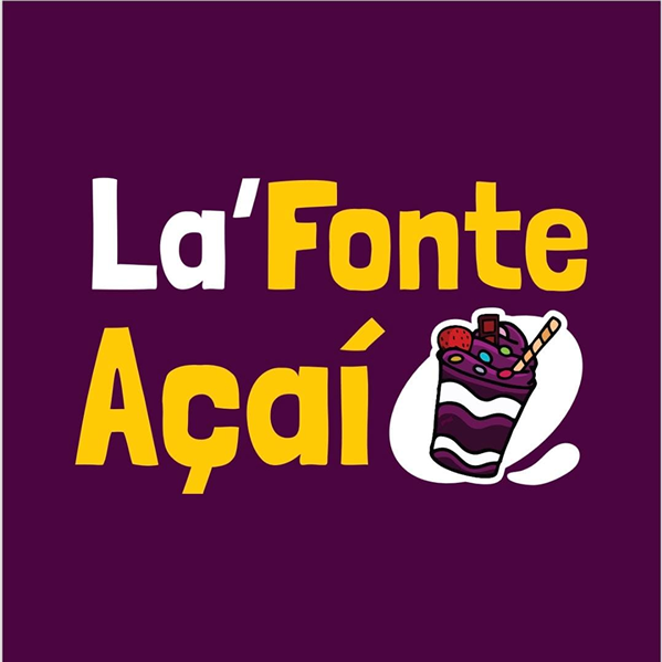 La fonte Açaí  - logo