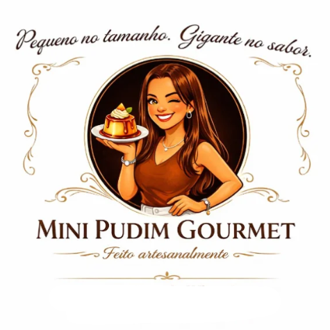Mini Pudim Gourmet - logo