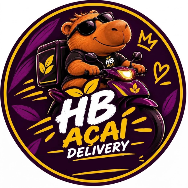 HB Açaí Delivery - logo