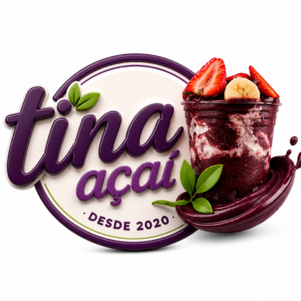 Tina Açaí  - logo