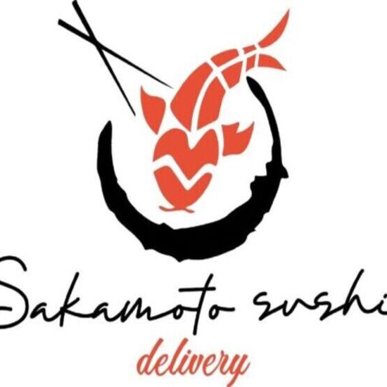 Sakamoto sushi delivery - logo