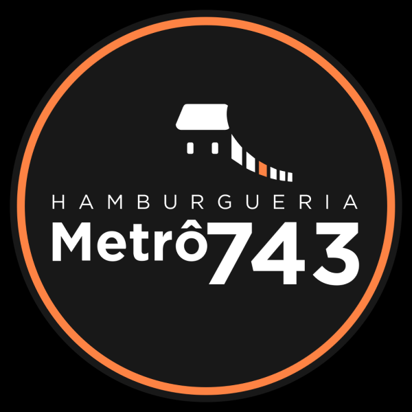 Hamburgueria Metrô 743 - logo