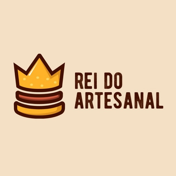 Rei do Artesanal Hamburgueria - logo