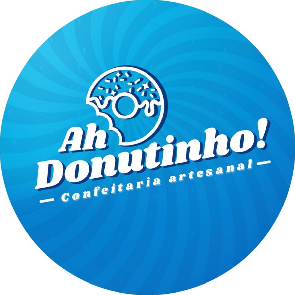 AhDonutinho _Confeitaria Artesanal_ - logo