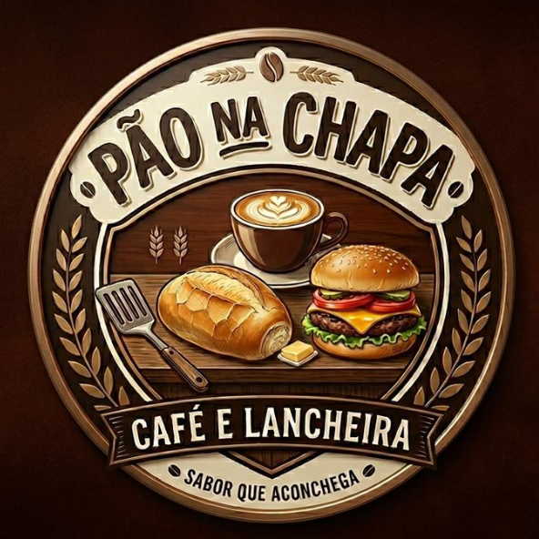 Pão na Chapa - logo