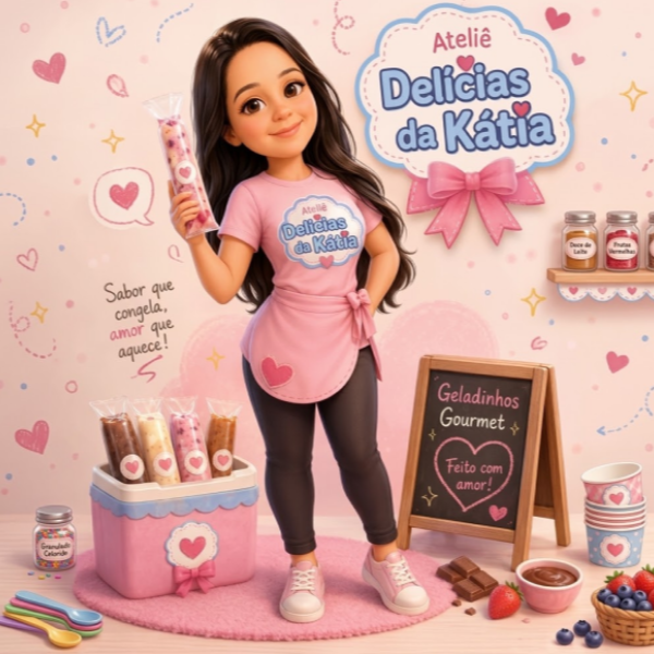 Delicias da Katia - logo