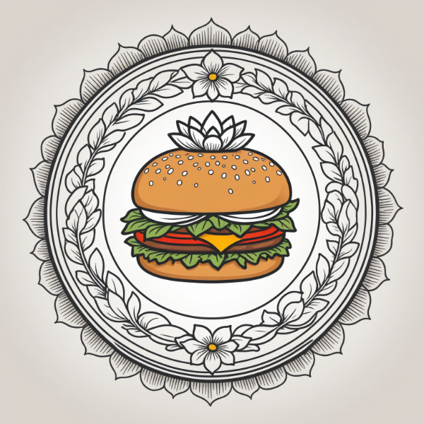 Lótus Hamburgueria - logo