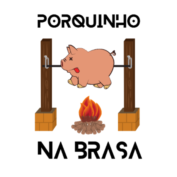 Bar e Restaurante Porquinho na Brasa  - logo