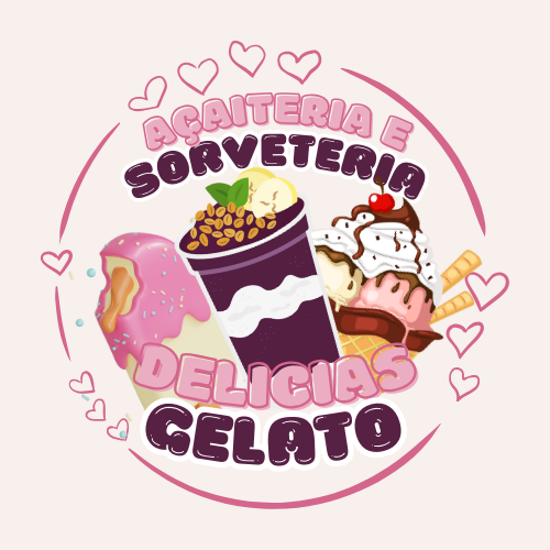 Delícias Gelato Açaiteria e Sorveteria - logo