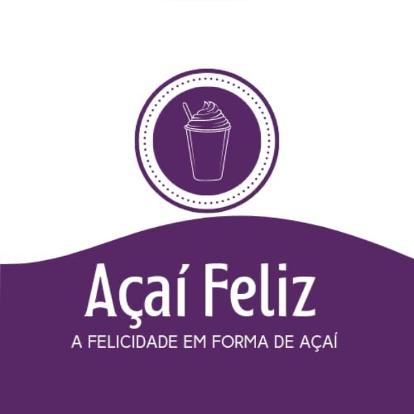 Açaí Feliz  - logo