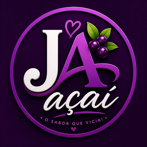 JA Açaí  - logo