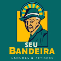 seu bandeira lanches e petiscos - logo