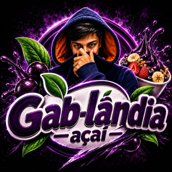 Gab-lândia Açaí - logo