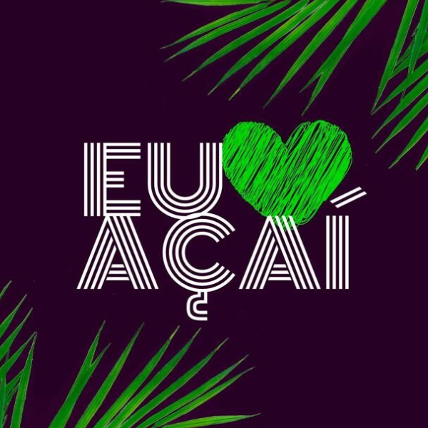 Eu amo açaí - logo