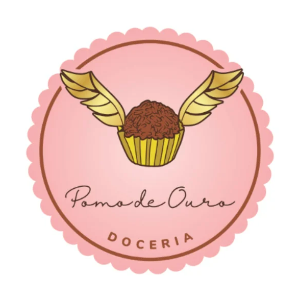 Pomo de Ouro Doceria - logo