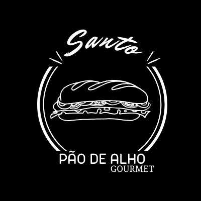 Santto Pão de Alho - logo