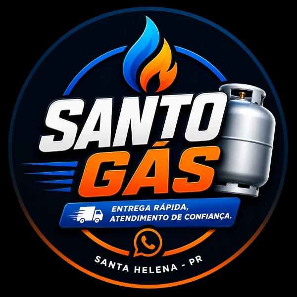 Santo Gás - Santa Helena - logo