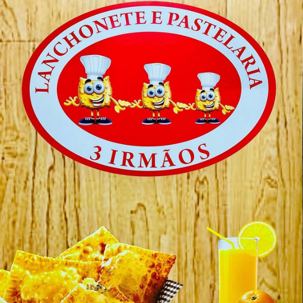 Pastelaria 3 irmãos - logo
