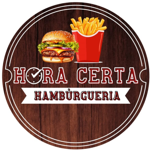 Hora Certa Hambúrgueria - logo