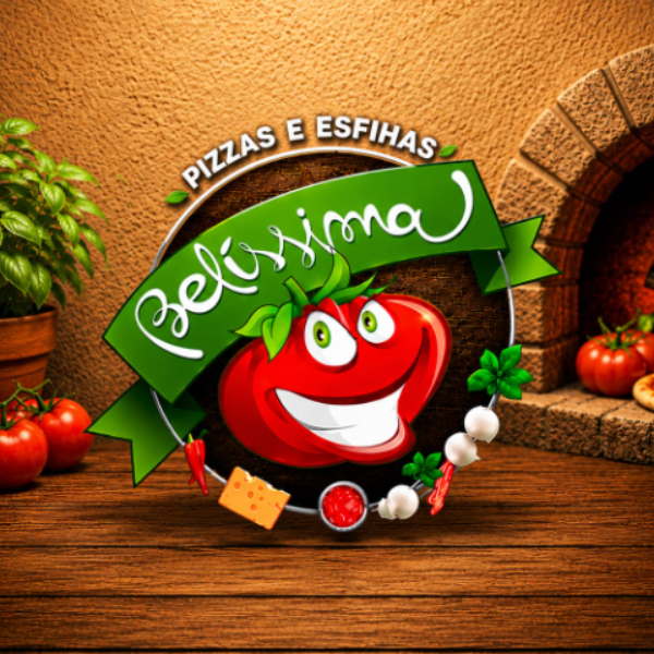 Pizzaria Belíssima - logo