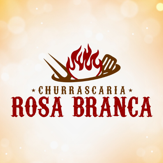 Churrascaria Rosa Branca - logo