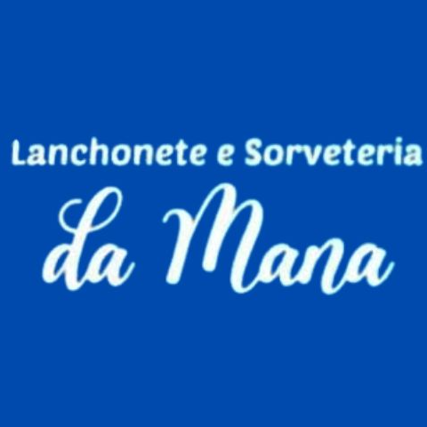 Lanchonete e Sorveteria da Mana - logo