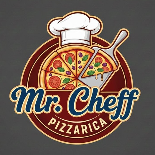 Mr. Cheff Pizzarica  - logo