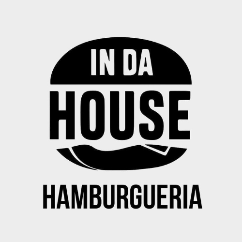 In Da House Burger  - logo