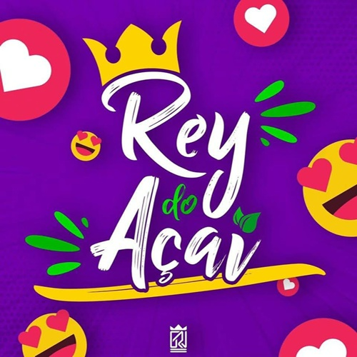 Rey do Açaí.  - logo
