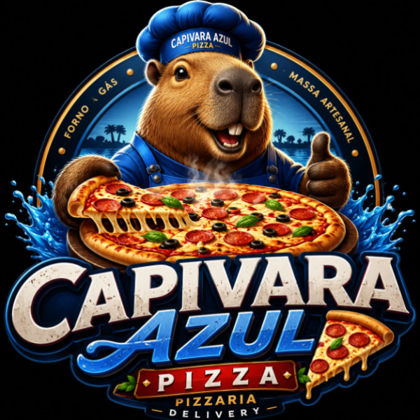 Pizzaria Capivara Azul Delivery - logo