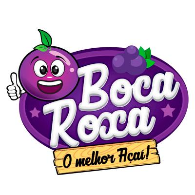Boca Roxa Açaí  - logo
