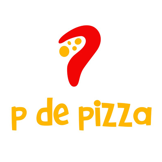 P de Pizza - logo