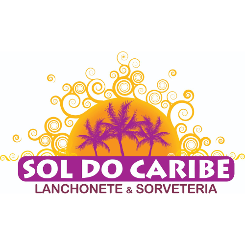 Lanchonete e Sorveteria Sol do Caribe - logo