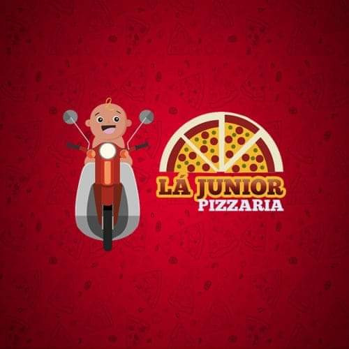 Lá Junior Pizzaria - logo