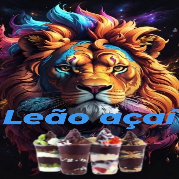 Leão Açaí - logo