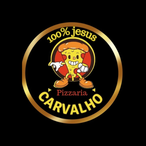 Pizzaria Carvalho 100% Jesus - logo