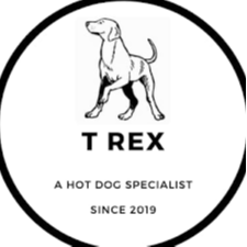 T-REX Hot Dogs - logo