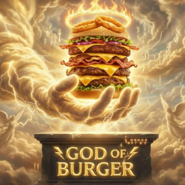 God of Burger - logo