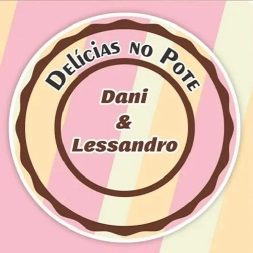 Delicias no Pote - Dani e Lessandro - logo