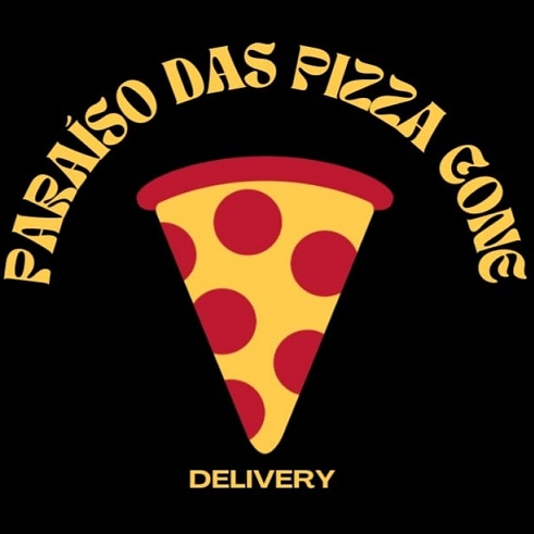 Paraíso da pizza cone  - logo