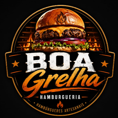 Boa grelha hamburgueria - logo