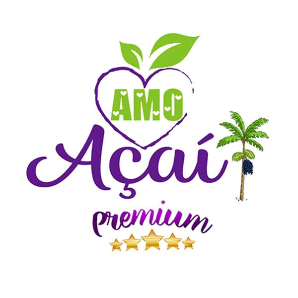 Amo açaí - logo