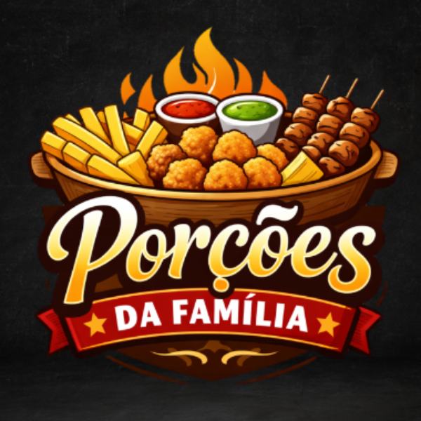 Porções da família - logo