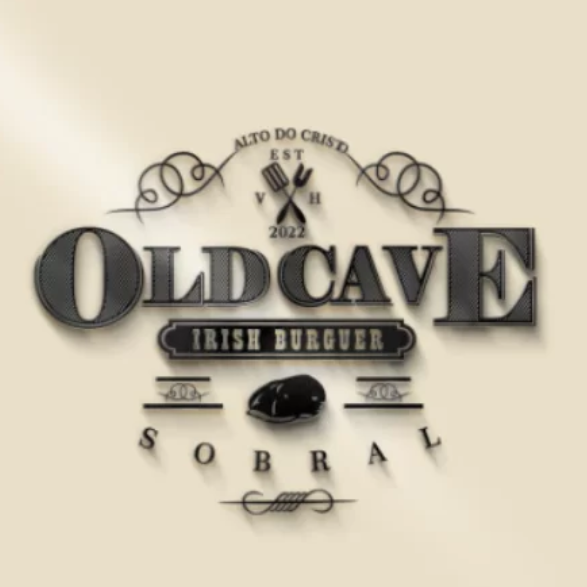Old Cave Burger - logo