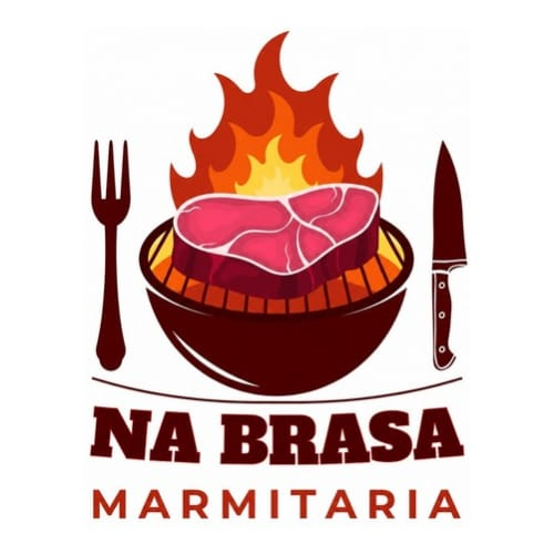 NA BRASA MARMITARIA - logo