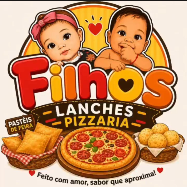 Filhos Lanches e Pizzaria  - logo