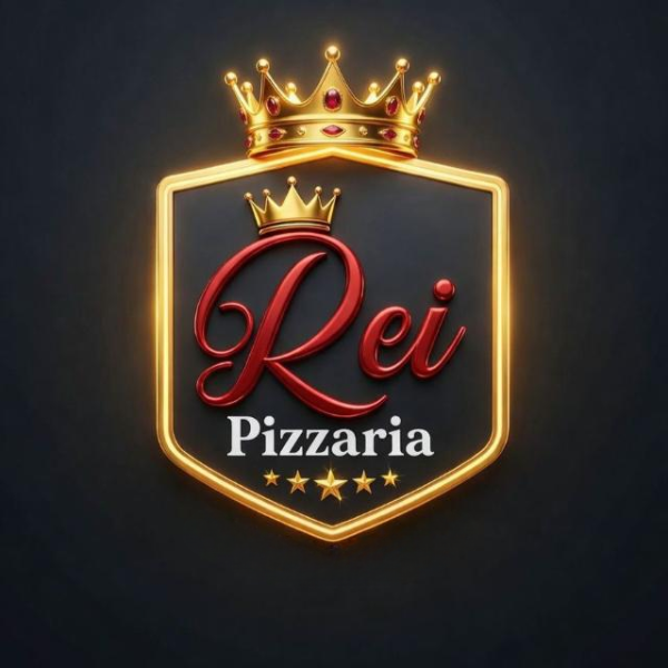 Rei Pizzaria Delivery - logo