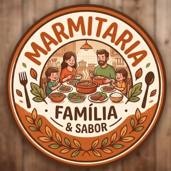 Marmitaria Família e Sabor - logo