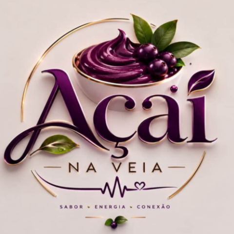 Açaí na Veia - logo