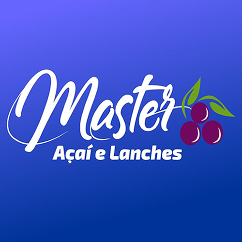 Master Açaí e Lanches - logo